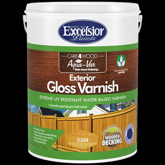 Aqua-Var (water-based) Exterior Gloss Varnish