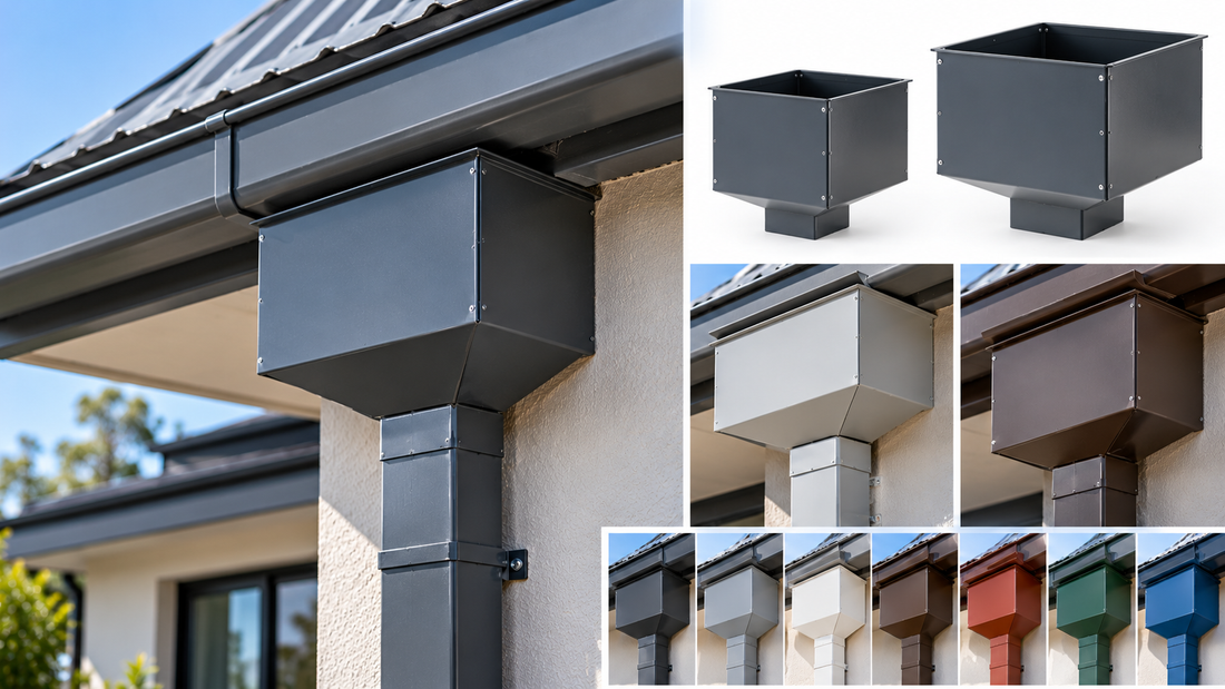 Rainwater Hopper Boxes: Sizes, Uses & Installation | Archeva