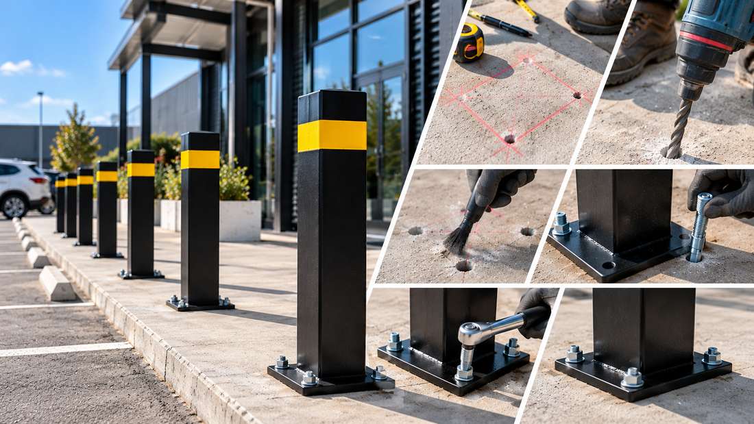 How to Install a Bolt-Down Steel Bollard — Step-by-Step Guide for South African Properties