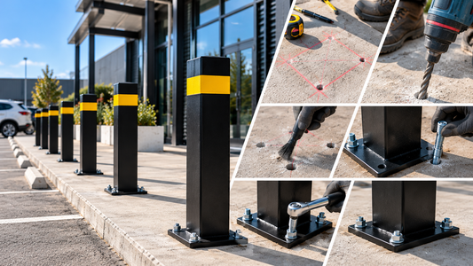 How to Install a Bolt-Down Steel Bollard — Step-by-Step Guide for South African Properties