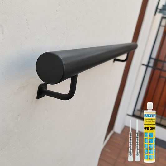 Handrail - 50mm ø Steel Round Tube