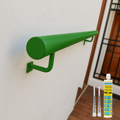 Handrail - 50mm ø Steel Round Tube