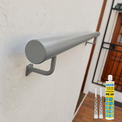 Handrail - 50mm ø Steel Round Tube