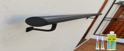 Handrail - 50mm ø Steel Round Tube