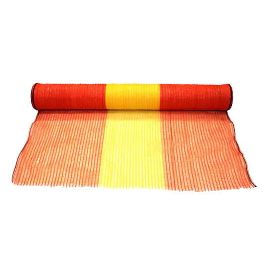 Barrier Netting Woven 1x 50m/ Roll (Orange & Yellow)