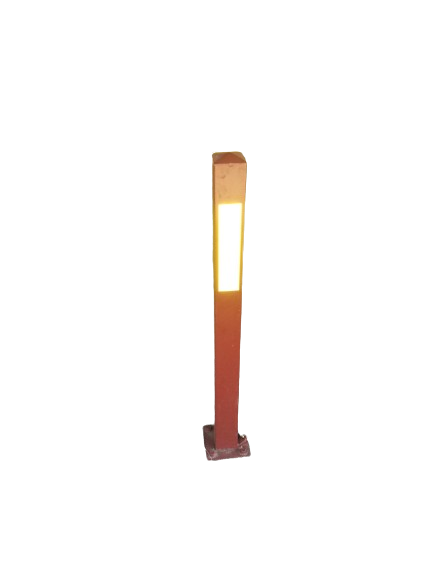 Car Park Bollard - Square 76mm