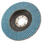Flap Wheel Disc 115mm (Blue) Zirconium
