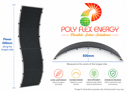 POLYFLEX LION520 (Flexible Solar Panel 520w)