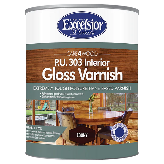P.U. 303 Interior Gloss Varnish