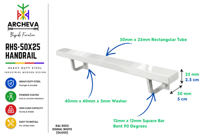 RHS-50x25 Handrail