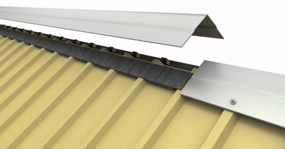 Flashing - Ridge Cap -  0.6mm Chromadek