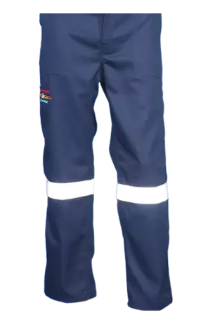 Pinnacle - Trousers with Reflective Tape - D59 Flame Retardant & Acid Resist