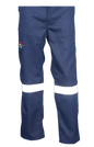 Pinnacle - Trousers with Reflective Tape - D59 Flame Retardant & Acid Resist