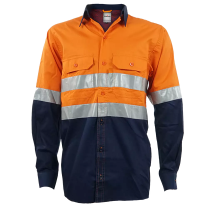 Pinnacle - Vented Reflective Mining Shirt