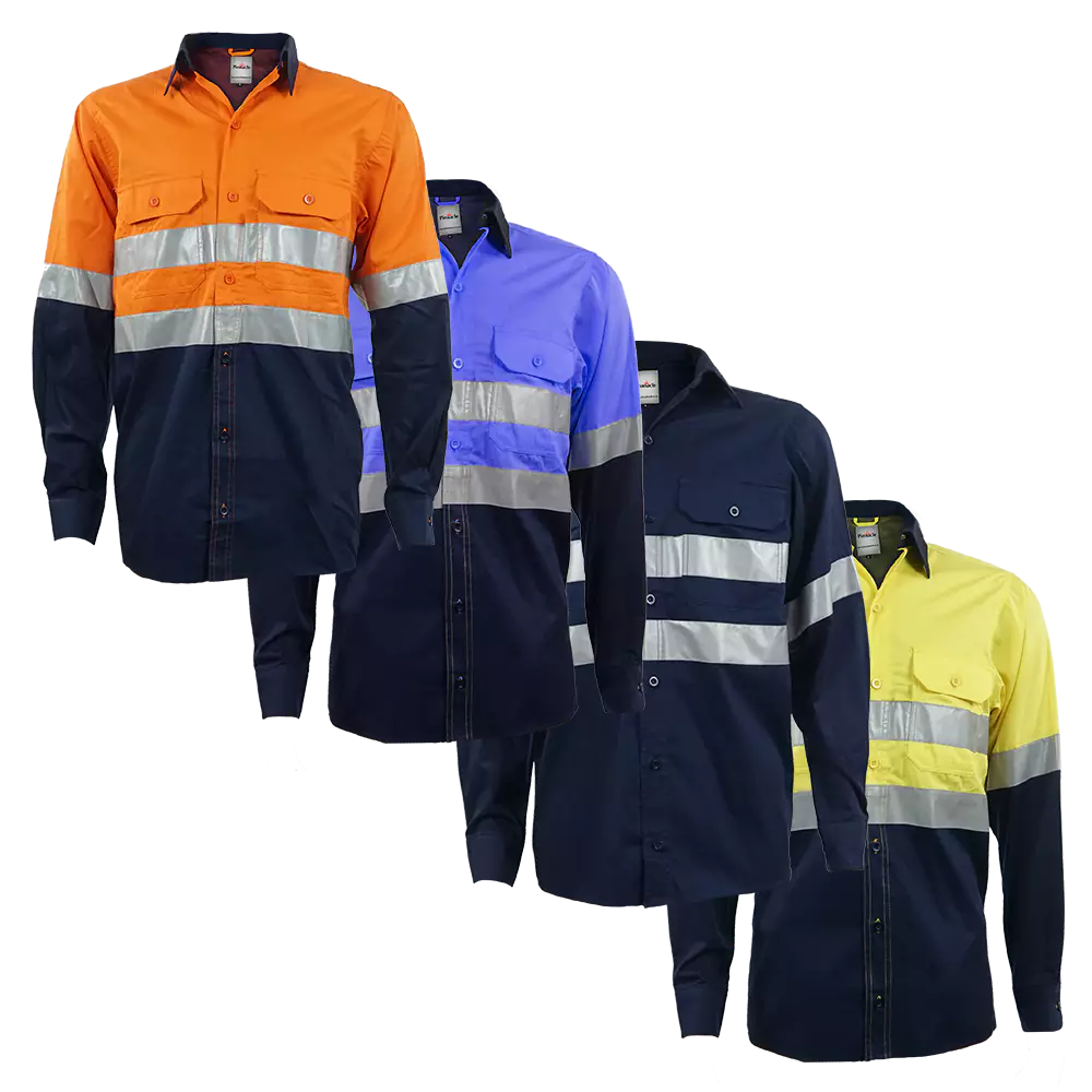 Pinnacle - Vented Reflective Mining Shirt
