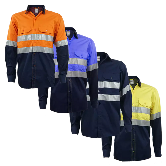 Pinnacle - Vented Reflective Mining Shirt