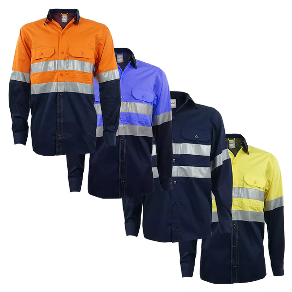 Pinnacle - Vented Reflective Mining Shirt